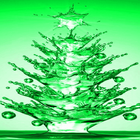 Green Christmas Tree LWP icône
