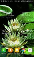 1 Schermata Green Lotus Live Wallpaper