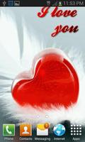 Heart On Wings LWP screenshot 1