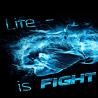 Life Is Fight LWP ícone