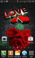 1 Schermata Lovely Roses Live Wallpaper