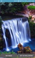 Nature Waterfall View LWP-poster