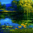 Nature Blue Lake LWP APK