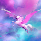 Pink Pegasus Live Wallpaper-icoon