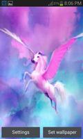 Pink Pegasus Live Wallpaper Affiche