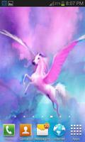 Pink Pegasus Live Wallpaper capture d'écran 1