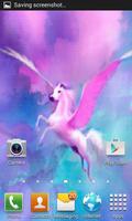 Pink Pegasus Live Wallpaper capture d'écran 2