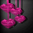 APK Purple Hearts Love LWP