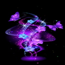Purple Magic Flower LWP aplikacja