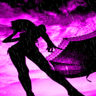 Purple Rain Beauty LWP icône
