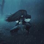 Rainy Music Live Wallpaper أيقونة