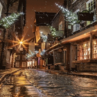 آیکون‌ Rainy Christmas Night LWP