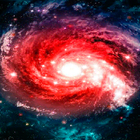 Red Tornado Galaxy LWP icône