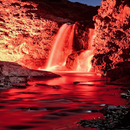 Red Waterfall Live Wallpaper APK