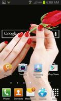 Red Nails Live Wallpaper 截圖 1
