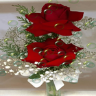 Red Roses Bubble LWP icon
