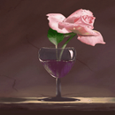 Rose In Glass LWP1 APK