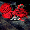 Roses With Locket LWP APK