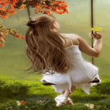 Swing In Rain LWP icon