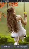 Swing In Rain LWP poster