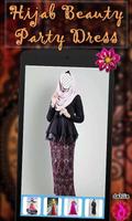 Hijab Beauty Party Dress capture d'écran 2