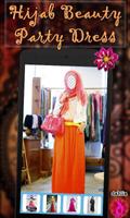 Hijab Beauty Party Dress capture d'écran 3