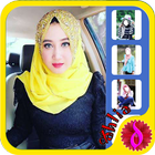Hijab Fashion Camera Zeichen