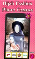 Hijab Fashion Photo Camera Affiche