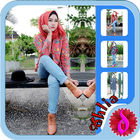 Hijab Jeans Fashion Beauty আইকন
