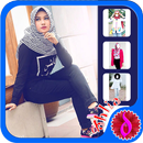 Hijab Jeans Fashion Photo APK