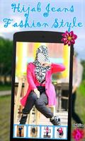 Hijab Jeans Fashion Style captura de pantalla 3