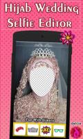Hijab Wedding Frames Editor captura de pantalla 1