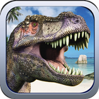 3D dinosaur VR icon