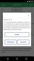 Spanish Bible Offline screenshot 3