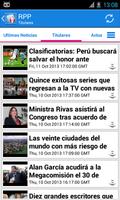 Perú Noticias capture d'écran 1