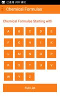 Chemical Formulas पोस्टर