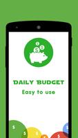 Daily budget app for free Affiche
