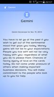 Daily Horoscope Screenshot 1