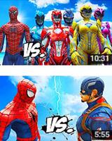 SpiderHero VS SuperHero Fighting captura de pantalla 1
