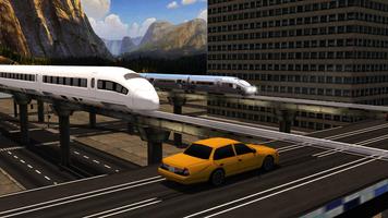 China Bullet Train Sim Driving plakat