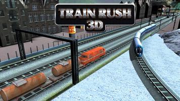 3D Train Rush Simulator Affiche