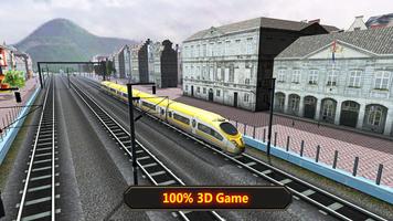 3D Train Rush Simulator ảnh chụp màn hình 1