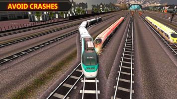 3D Train Rush Simulator ảnh chụp màn hình 2