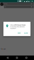 GPS Route Finder & Tracker скриншот 1