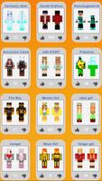 Daily Top Minecraft Skins poster