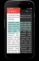 King James Bible Offline capture d'écran 1