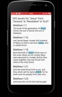 KJV Bible اسکرین شاٹ 2