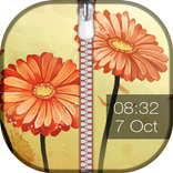 Daisy Zipper Lock Screen