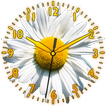 Daisy Flower Clock