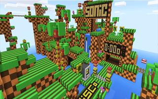Poster Sonic Parkour MCPE Map
